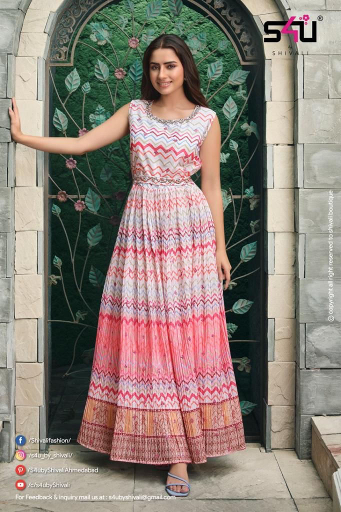 S4u Rangrez Fancy Wear New Look Fancy Party Wear Designer Kurti Collection